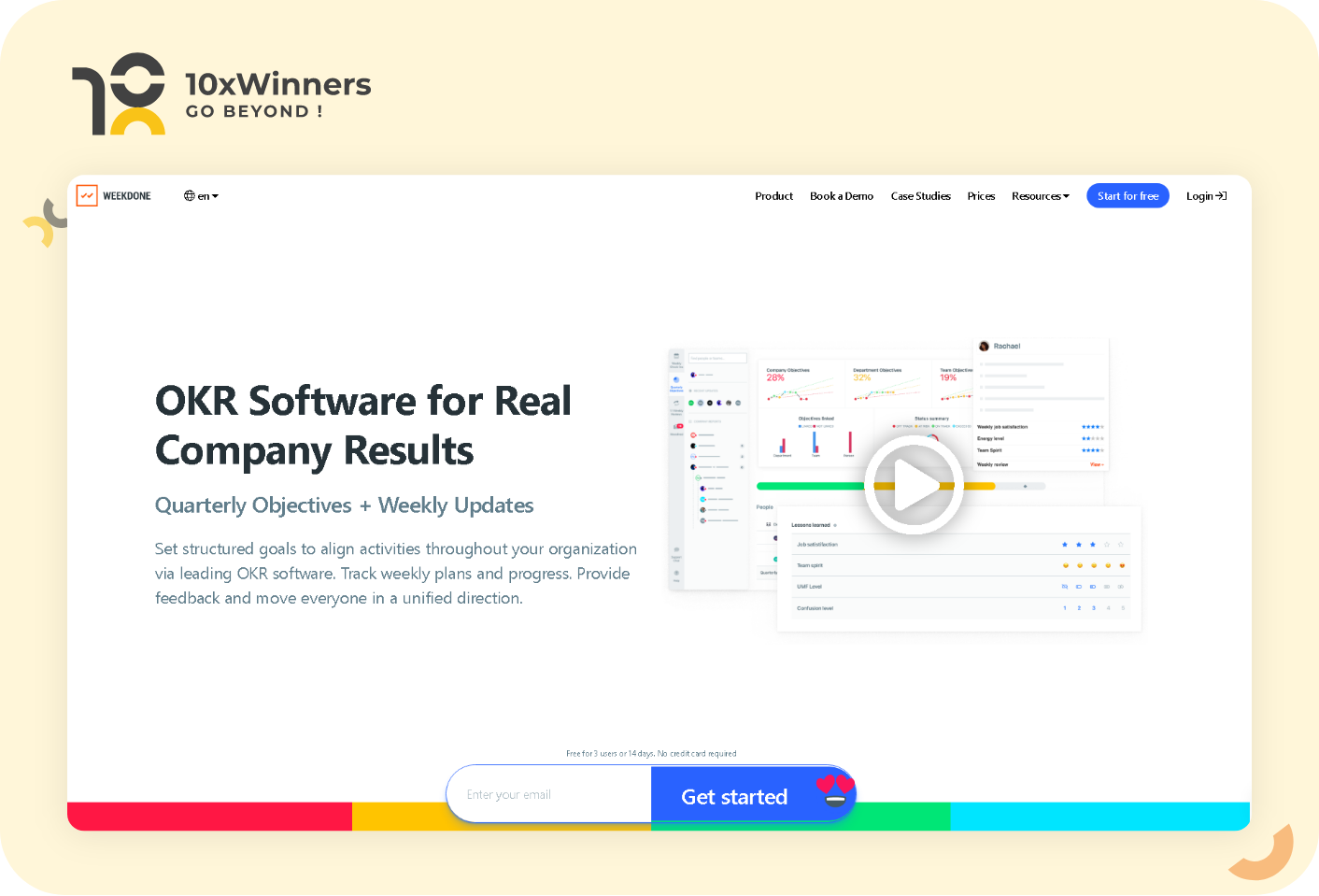 Best OKR Software [Goal Management Software]